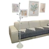 A simple floor-standing bedside coat rack for home use, a light luxury cream-style clothes hanger, a popular online celebrity standing indoor clothes rack Item Picture